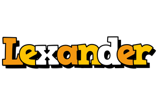 Lexander cartoon logo