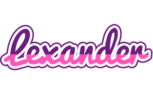 Lexander cheerful logo