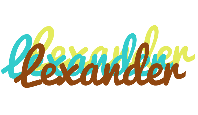 Lexander cupcake logo