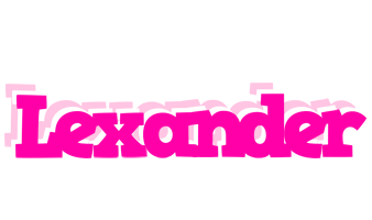 Lexander dancing logo