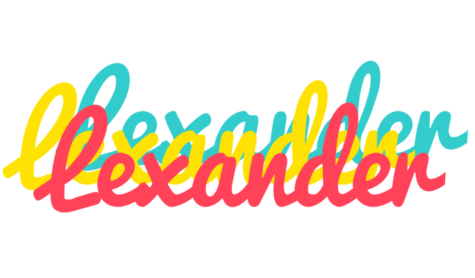 Lexander disco logo