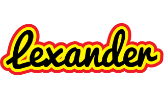 Lexander flaming logo