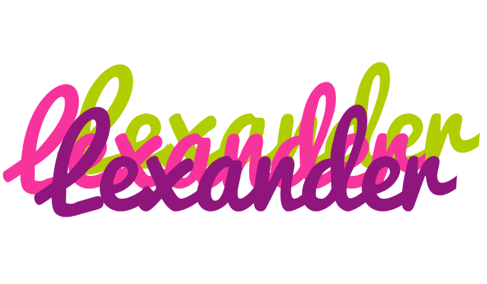 Lexander flowers logo