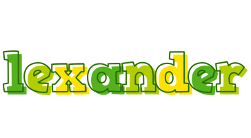 Lexander juice logo