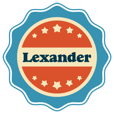 Lexander labels logo