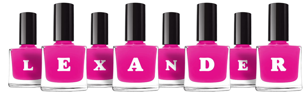 Lexander nails logo