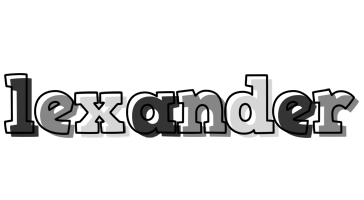 Lexander night logo