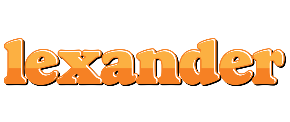 Lexander orange logo