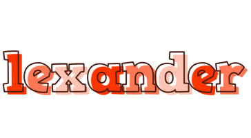 Lexander paint logo