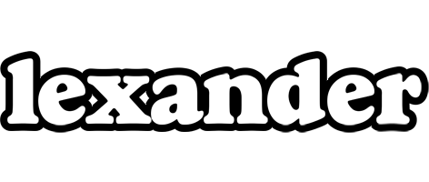 Lexander panda logo