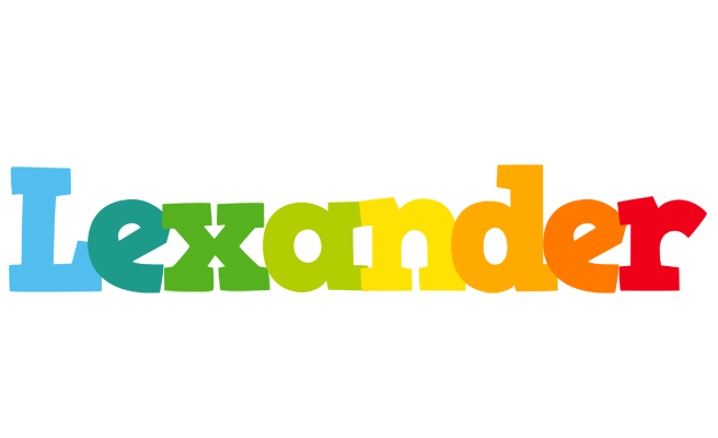 Lexander rainbows logo