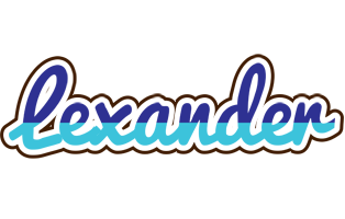 Lexander raining logo