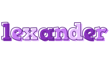 Lexander sensual logo