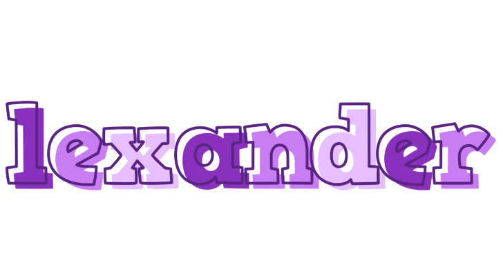 Lexander sensual logo