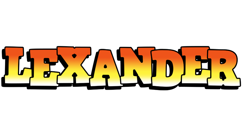 Lexander sunset logo