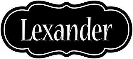 Lexander welcome logo