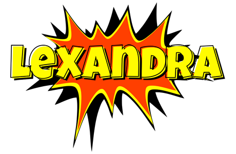 Lexandra bazinga logo