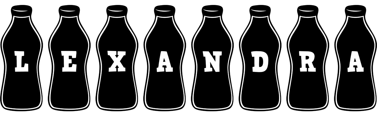 Lexandra bottle logo