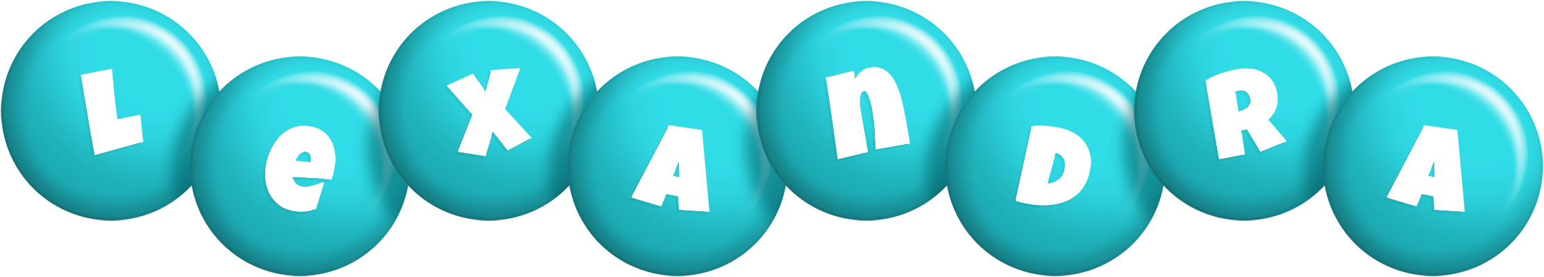 Lexandra candy-azur logo