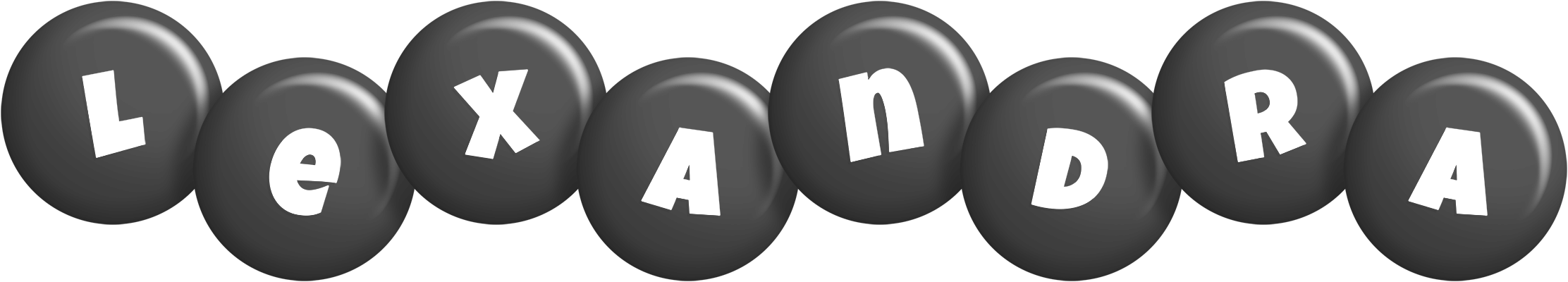 Lexandra candy-black logo