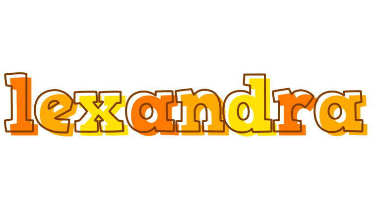 Lexandra desert logo