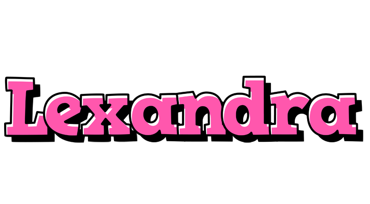 Lexandra girlish logo