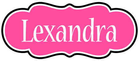 Lexandra invitation logo