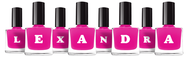 Lexandra nails logo