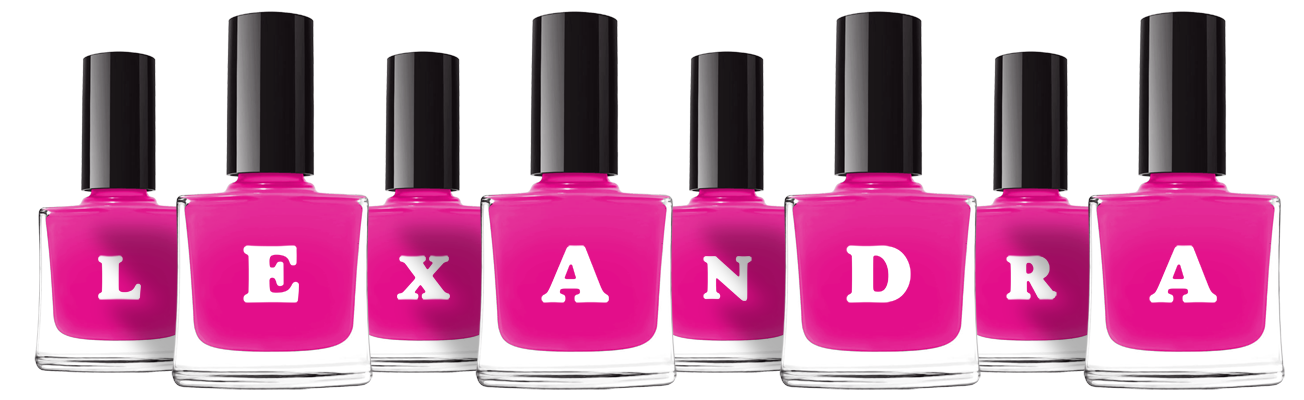 Lexandra nails logo