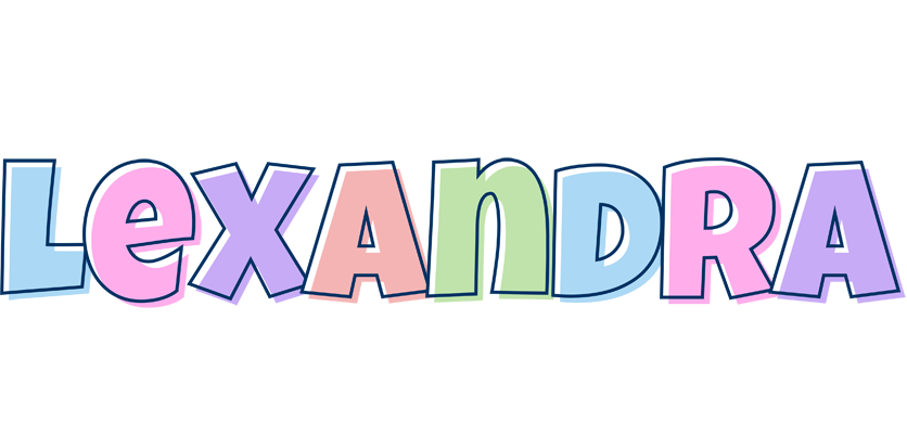 Lexandra pastel logo
