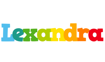 Lexandra rainbows logo