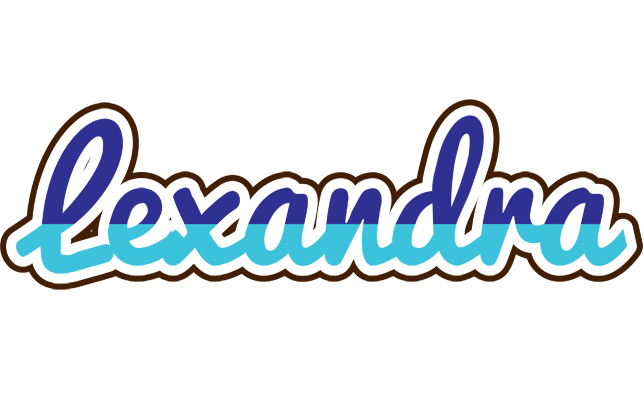 Lexandra raining logo