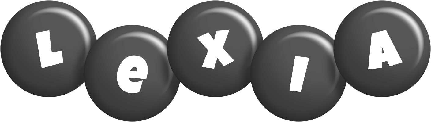 Lexia candy-black logo