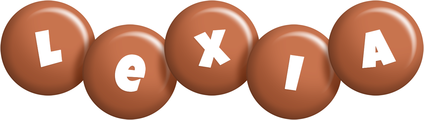 Lexia candy-brown logo