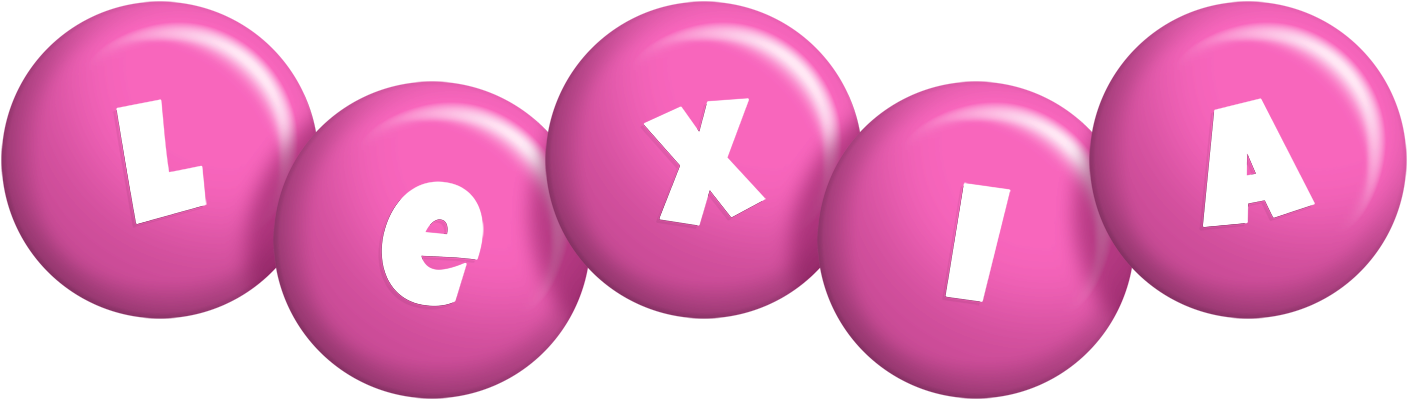 Lexia candy-pink logo