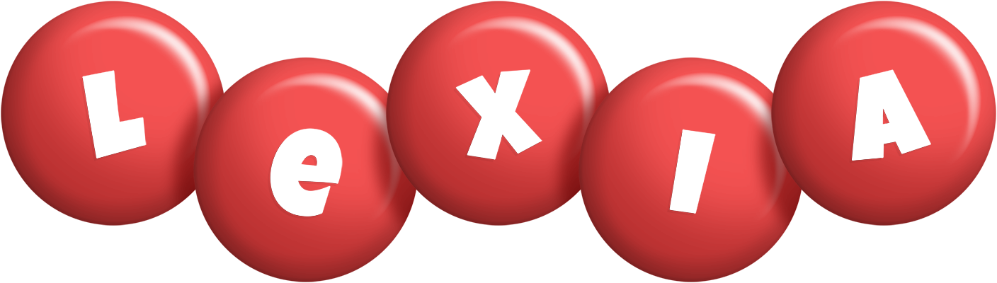 Lexia candy-red logo