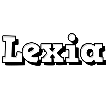 Lexia snowing logo