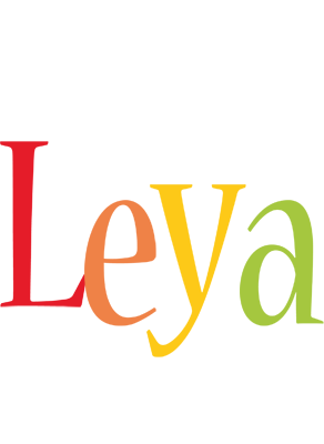 Leya birthday logo