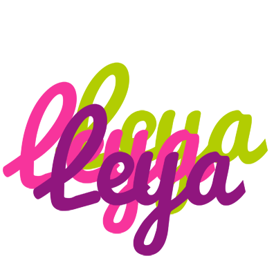 Leya flowers logo