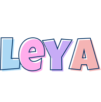 Leya pastel logo