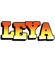 Leya sunset logo