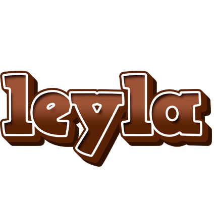 Leyla brownie logo