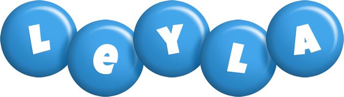 Leyla candy-blue logo