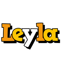 Leyla cartoon logo