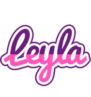 Leyla cheerful logo