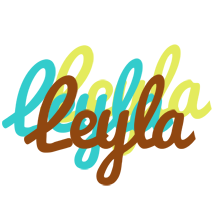 Leyla cupcake logo