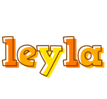 Leyla desert logo