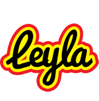 Leyla flaming logo