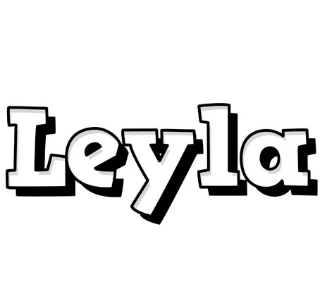 Leyla snowing logo