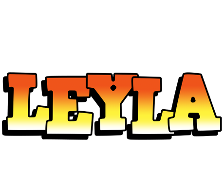 Leyla sunset logo